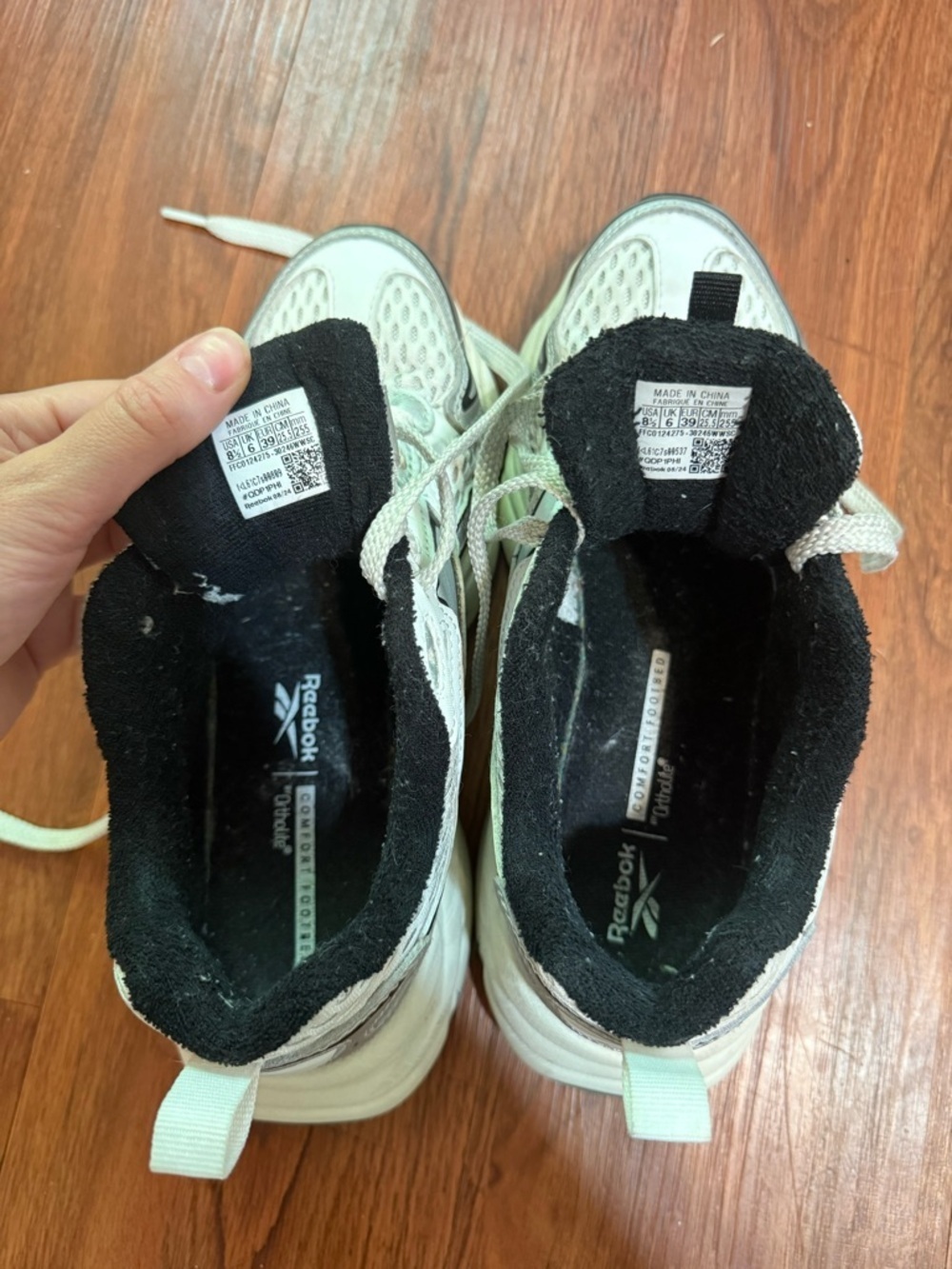 Reebok Comfort Footbed Ortholite Sneakers - Picture 8 of 13